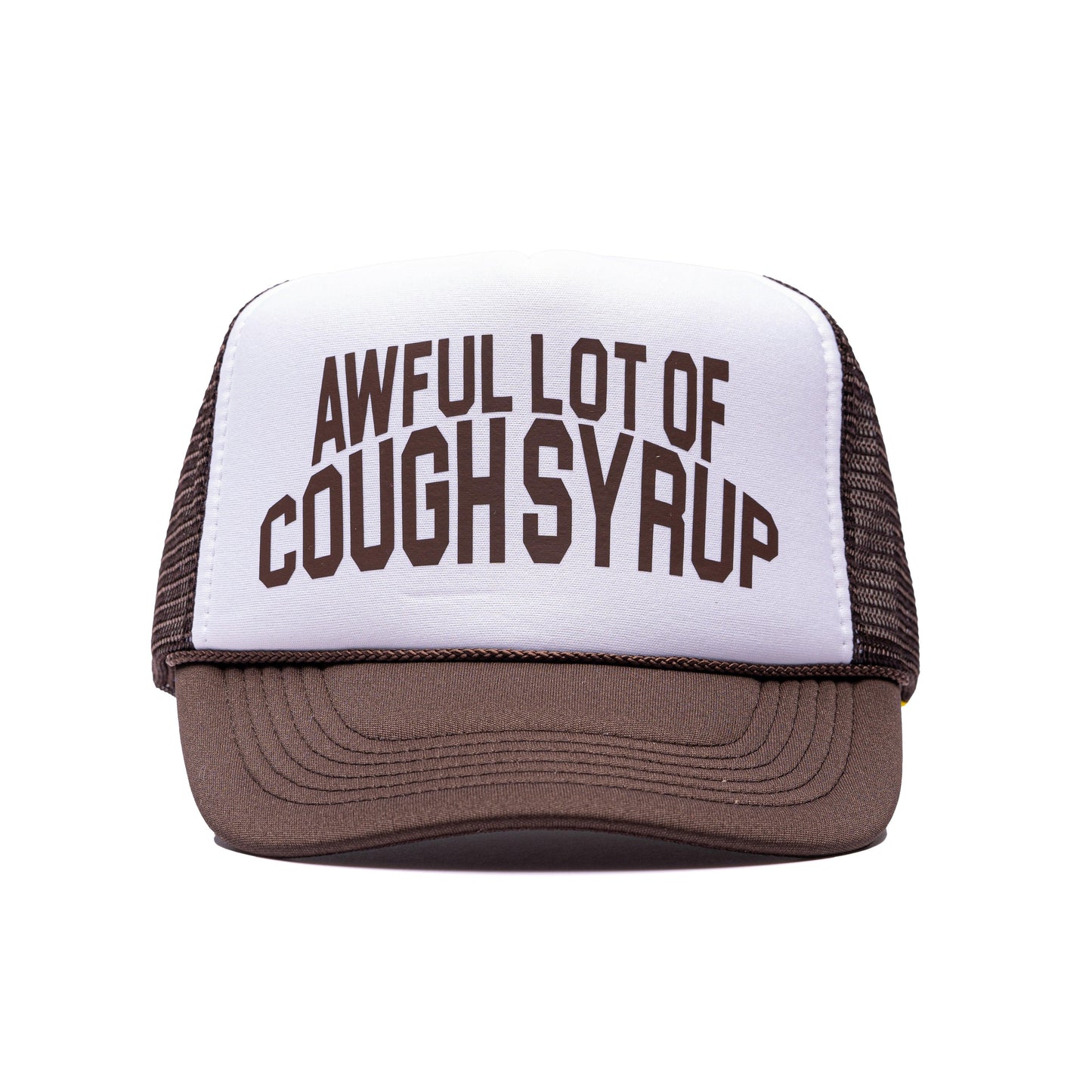 Cough Syrup Trucker Hat By Desto Dubb