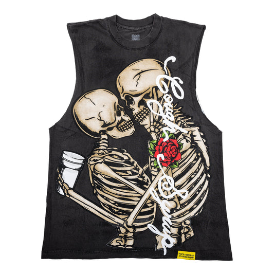 Sip Or Die Sleeveless T-Shirt